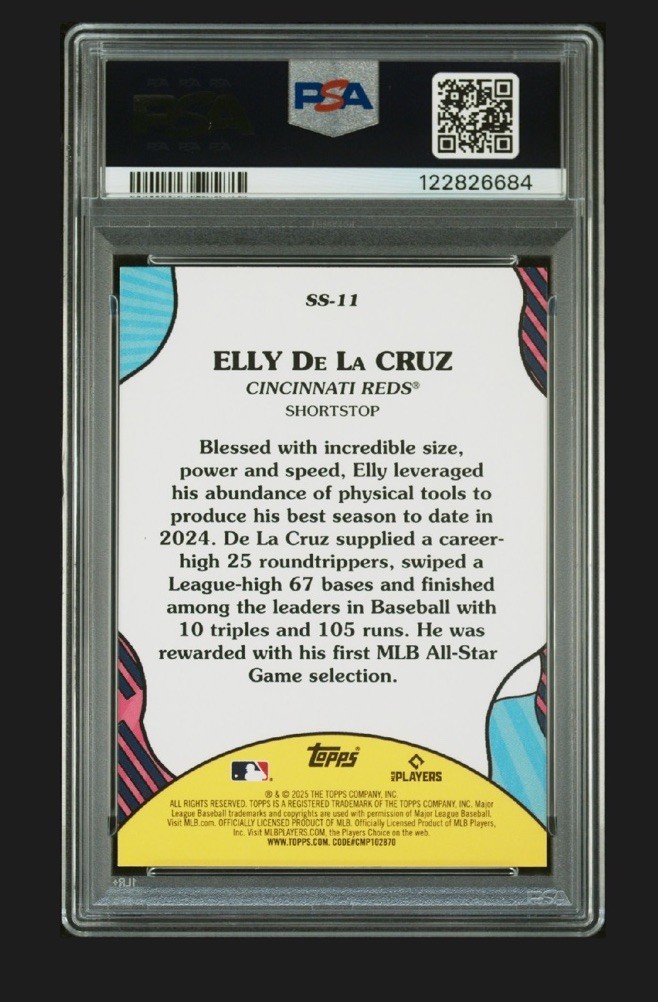 2025 Topps Series 2 - Summer Superstars Elly De La Cruz #SS-11 for