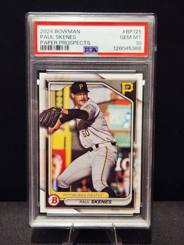 2024 Bowman - Paul Skenes Paper Prospects #BP-125 (RC) PSA 10