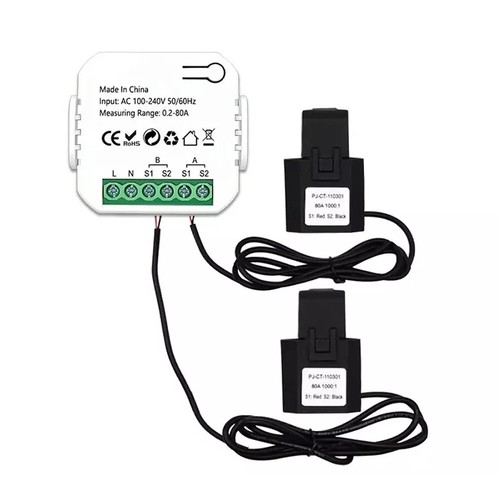 Smart Life WiFi Energy Meter 80A With Current Transformer Clamp Power Monitor * - Picture 17 of 23
