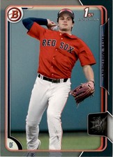 2015 Bowman Draft Silver Tate Matheny 145/499 Boston Red Sox #89