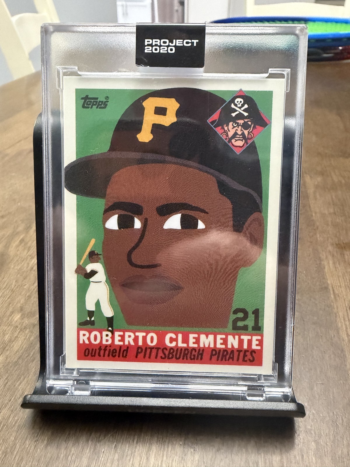 2020 Topps Project 2020 - 1955 Topps Roberto Clemente #182 Keith Shore