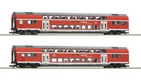 Spur H0 Roco 6200145 - 2-Tlg. Set: Doppelstockwagen, Db Ag Neu In Ovp