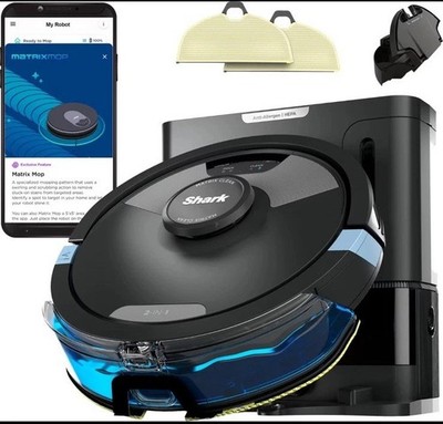 Shark Matrix Plus 2in1 Robot Vacuum & Mop with Sonic Mopping Matrix 2610WA NEW