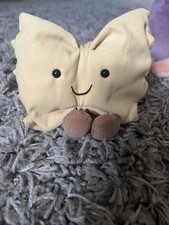 Jellycat Amuseables Farfalle. Pasta Soft Toy Plush. Geniuine. New With Tag.