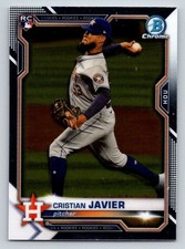 2021 Bowman Chrome #80 Cristian Javier (ref 199178)