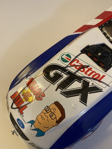 Signed John Force 1/24 Funny Car King of the Hill Castrol NHRA Diecast nib - Picture 10 of 18