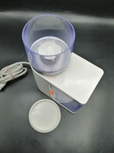 Braun elektrische Kaffeemühle KMM 1 Vintage Design Mühle weiß - Bild 5 von 12