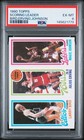 1980 TOPPS SCORING LEADER JULIUS ERVING/LARRY BIRD/MAGIC JOHNSON PSA 6