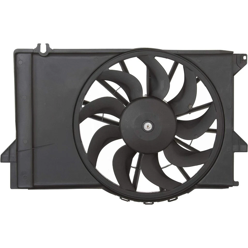 Ventilador de radiador de aire acondicionado Mercury Topaz 1992-1993 L6 para FO3115139 | F23Z 8C607D Foto 2 de 4