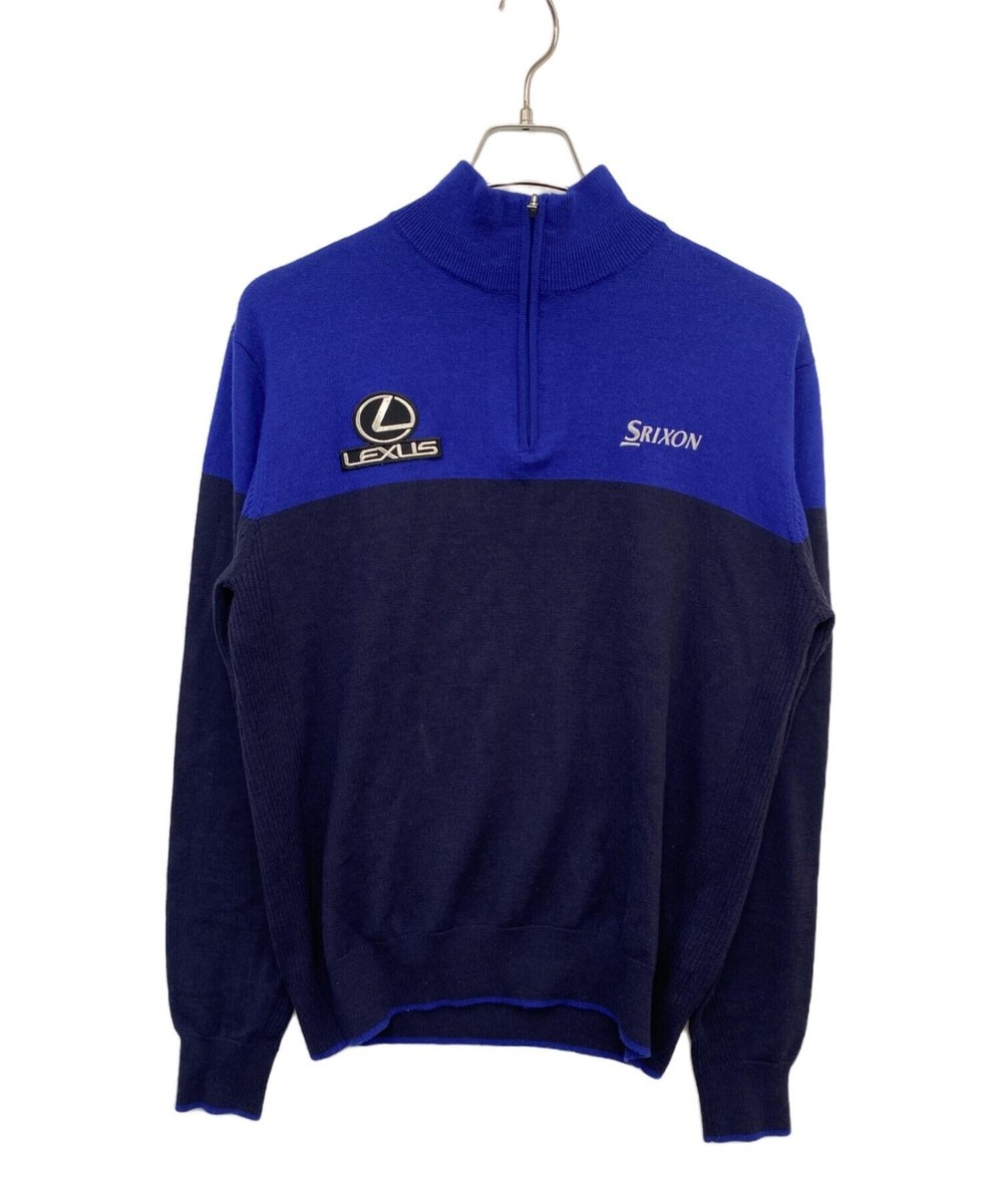スリクソン レクサス ゴルフウェア SRIXON Golf Wear (Tops) Men's Blue Half Zip LEXUS From Japan