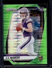 2024 Prizm JJ McCarthy RC Neon Green Pulsar Rookie #400 Vikings
