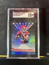 2017 Panini Rookies & Stars - Stellar Rookies Patrick Mahomes II #5 (RC) SGC 10