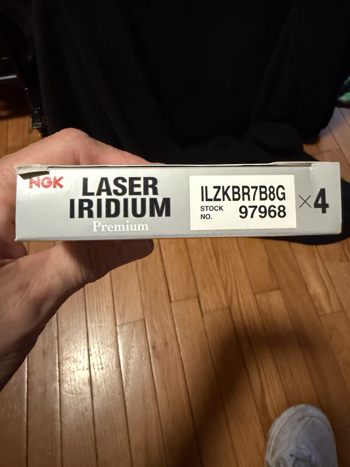 Set of 4 Genuine NGK 97968 ILZKBR7B8G Laser Iridium Spark Plugs