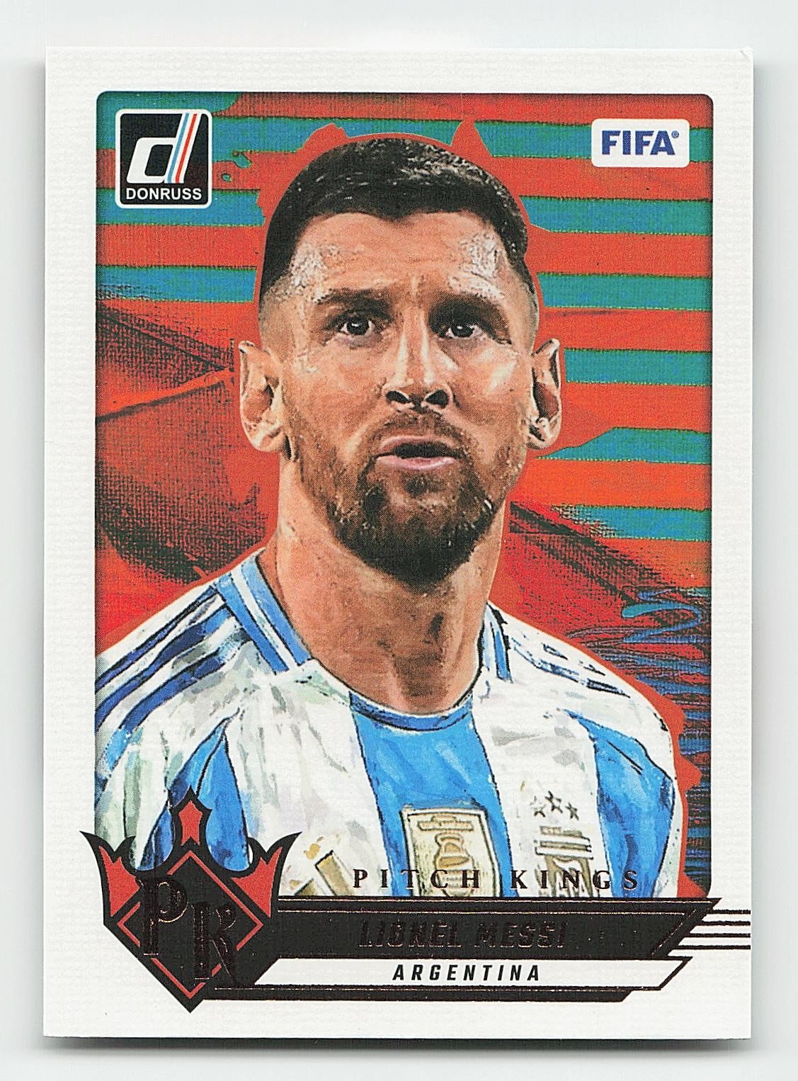 2024-25 Donruss #10 Lionel Messi Pitch Kings