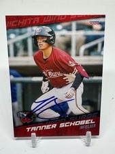 2023 Wichita #29 Tanner Schobel SIGNED Choice MILB Team Card Twins