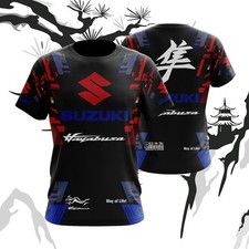 Suzuki HAYABUSA T-shirt / Motorcycle Graphic Design Tee / Moto Biker Rider