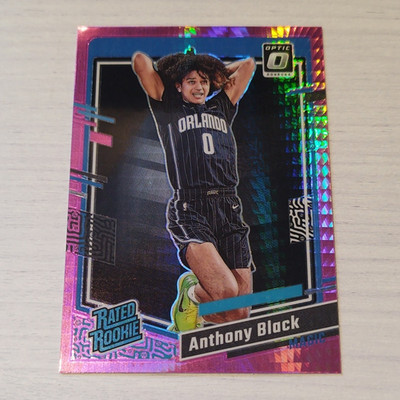 Panini Donruss Optic 2023-24 Anthony Black #207 Orlando Magic Rated RC HyperPink