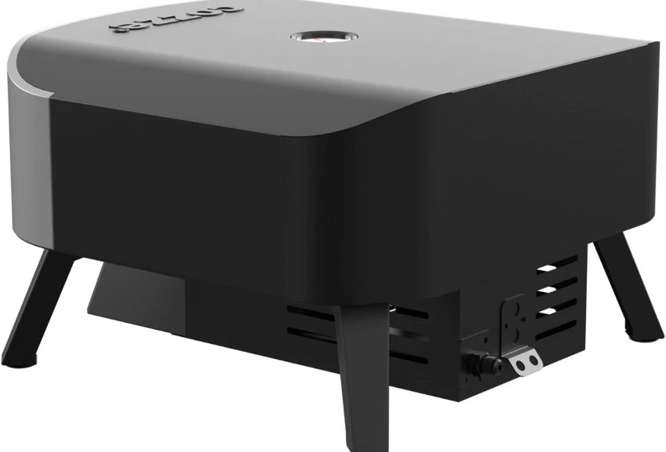 Cozze Forno Pizza a Gas 13” CLASSIC 30mbar Acciaio Inox Pietra + Termometro 🔥✅ - Immagine 4 di 4