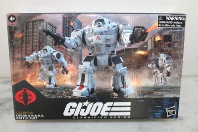 EMPTY G.I. JOE CLASSIFIED 6'' INCH SCALE BOX HASBRO COBRA S.N.A.K.E. BATTLE SUIT