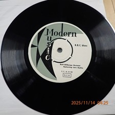 NM Rolf Billberg Quintet Lars Gullin Modern Music Vinyl 7