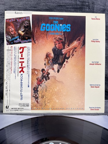 The Goonies | Japan Pressung LP Vinyl Record Schallplatte OBI Rock Pop