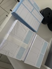 Karteikarten Fußpflege Podologie, 20 Stück, Aufklappbar