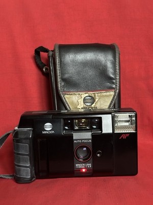 Minolta AFZ analoge Kompaktkamera 35 mm F2,8 Objektiv getestet & funktionsfähig