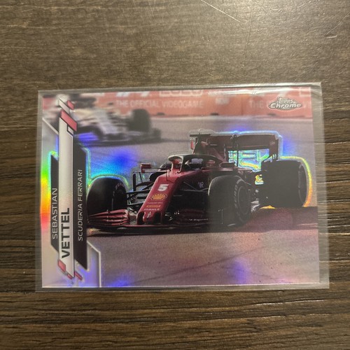 Sebastian Vettel [Refractor] #23 2020 Topps Chrome Formula 1 card