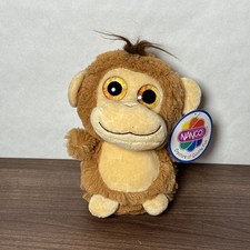 NWT - Nanco Brand - Monkey 9" Plush Stuffed Animal Toy - Very Soft