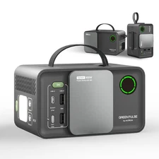 Portable Power Station 100W 92Wh Solar Generator Emergency Backup