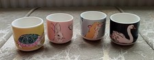 Cath Kidston Park Wildlife Eggcups Set of 4  New