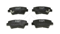 Hart 253 435 Bremsbelagsatz, Scheibenbremse FüR Hyundai KIA Ssangyong