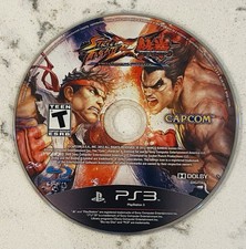 Street Fighter X Tekken (Sony PlayStation 3, 2012) DISC ONLY!