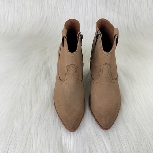 Scarpe stivaletti western FRYE Rory in vera pelle misura 7M cenere - Foto 5 di 12