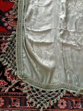 Coperta Seta San Leucio Verde Salvia