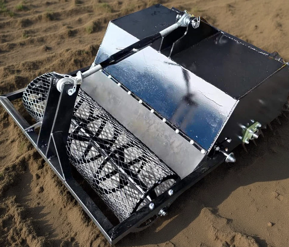 Neuer Mini-Radlader MS-L116 mit Bodenfräse & Krümelwalze - Bild 3 von 4