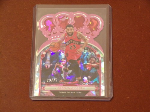 2022-23 Crown Royale Crystal Pink 29/75 Fred VanVleet - Picture 2 of 2