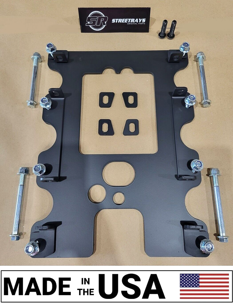 Generative Grid カービングプレート SR] Heavy Duty Frame Support Stiffener Gusset for Polaris Ranger