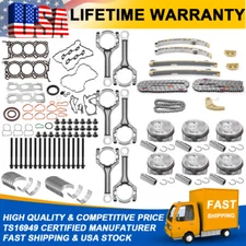 G6DH Engine Rebuild Overhaul Kit for 2011-2019 Hyundai Santa Fe Kia Sorento 3.3L