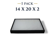 14 x 20 x 2 Riker Display Case Box for Collectibles Jewelry Arrowheads & More  