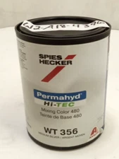 Axalta Spies Hecker WT356 Permahyd Hi-Tec Mixing Color 480 Medium Silver 1 liter