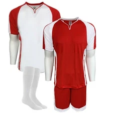 Soccer Uniform For Teams (4Pcs. Set) Two Jerseys,One Short and One Pair Of Socks