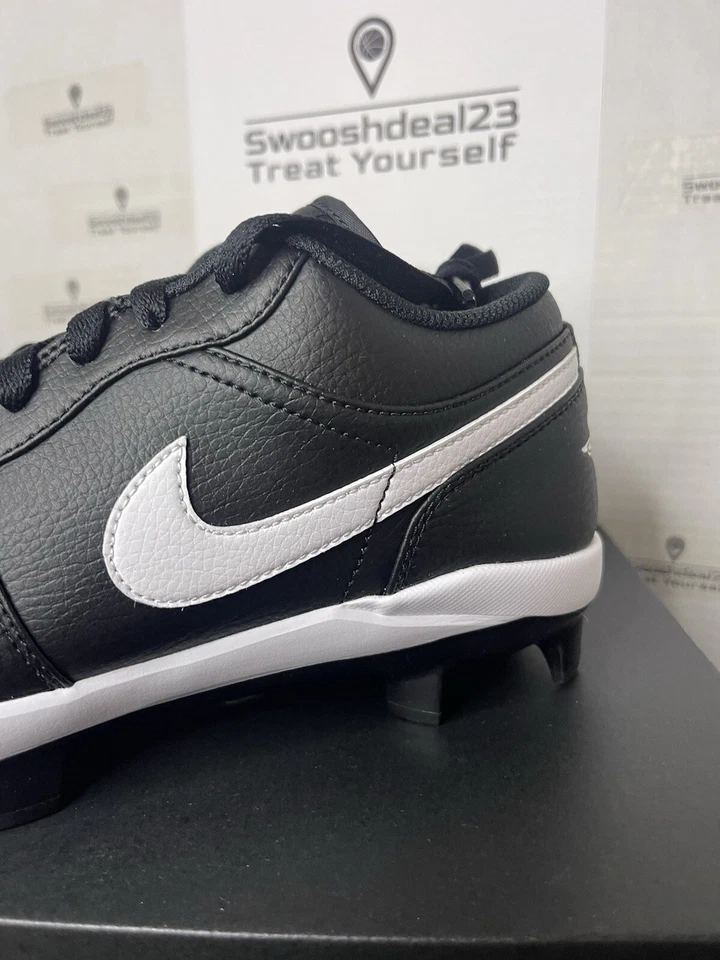 Мужские 9,5 и 10 🔥 Nike Jordan 1 ретро MCS низкий черный белый CJ8524-011 бейсбол - Изображение 2 из 4