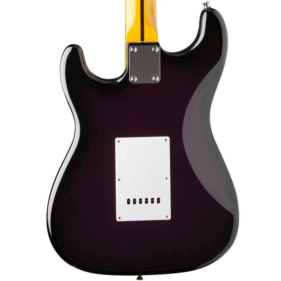 Guitarra Eléctrica Oscar Schmidt Sólida Doble Corte, Púrpura Sunburst OS-300-PS Foto 4 de 4