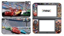 Cars 327 Vinyl Decal Skin Sticker Game for Nintendo New 3DS XL 2015