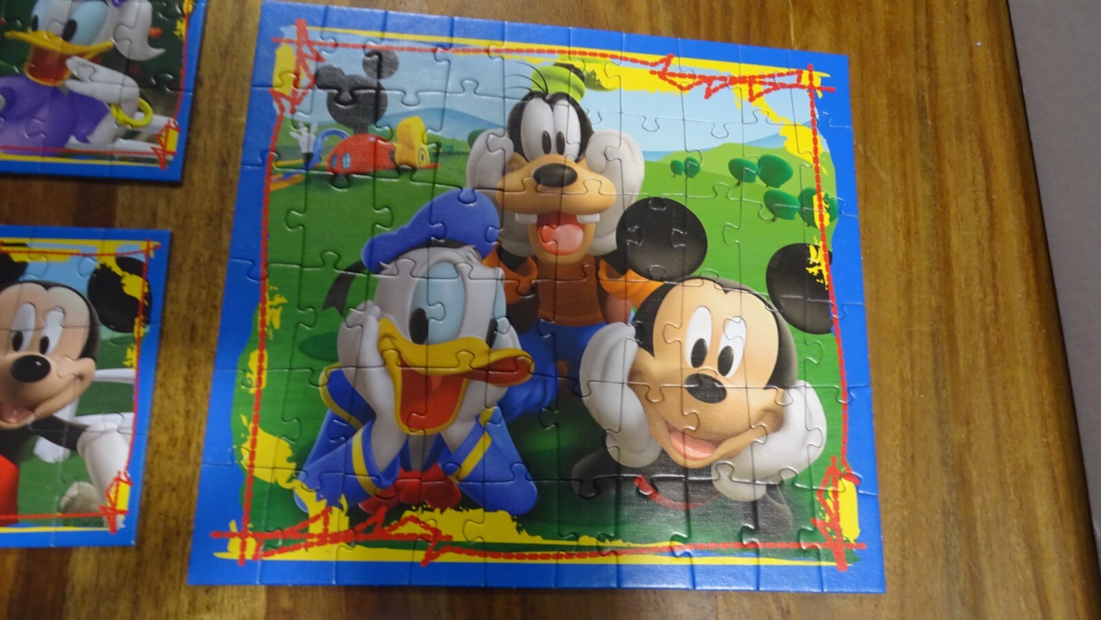 PUZZLE DISNEY MICKEY MOUSE CLUB HOUSE TREFL 30-30-60-160 | eBay