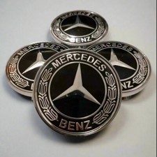 Mercedes Benz Wheel Center Caps 68mm Emblem - 4 Pieces Mercedes Benz Wheel Center Caps 68mm Emblem - 4 Pieces