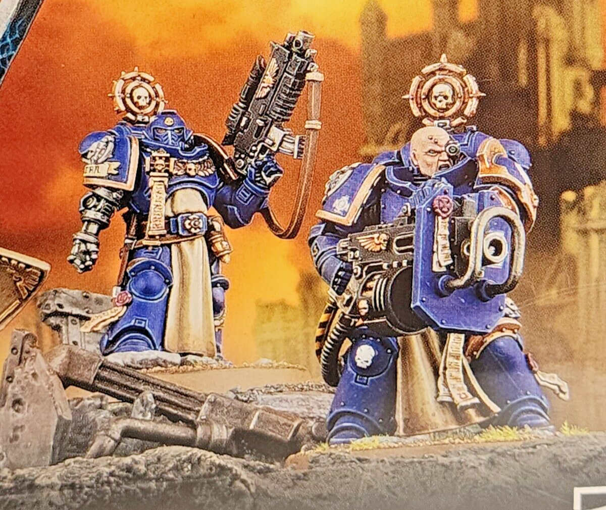 Games Workshop Warhammer 40k Space Marines Company Heroes | eBay
