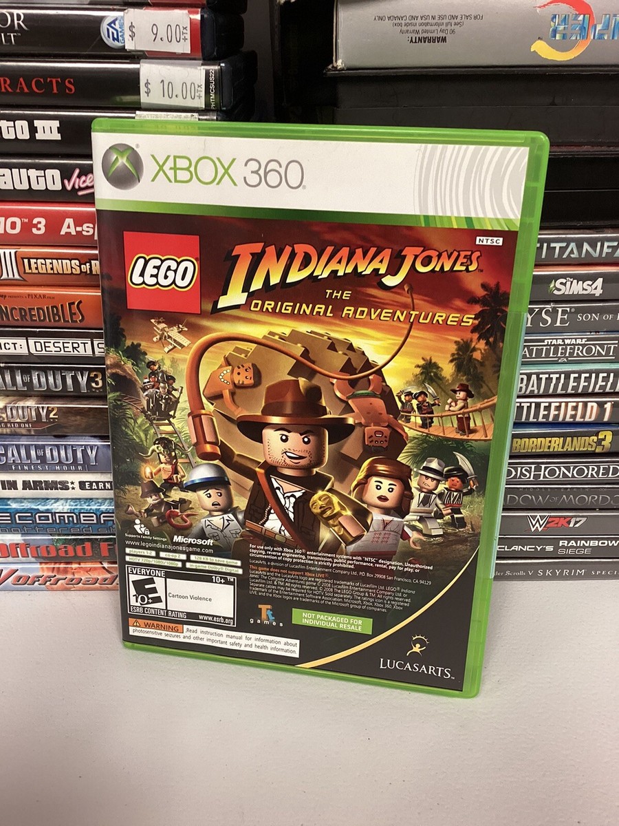 Lego Indiana Jones Kung Fu Panda Dual Pack Xbox 360 New, Sealed
