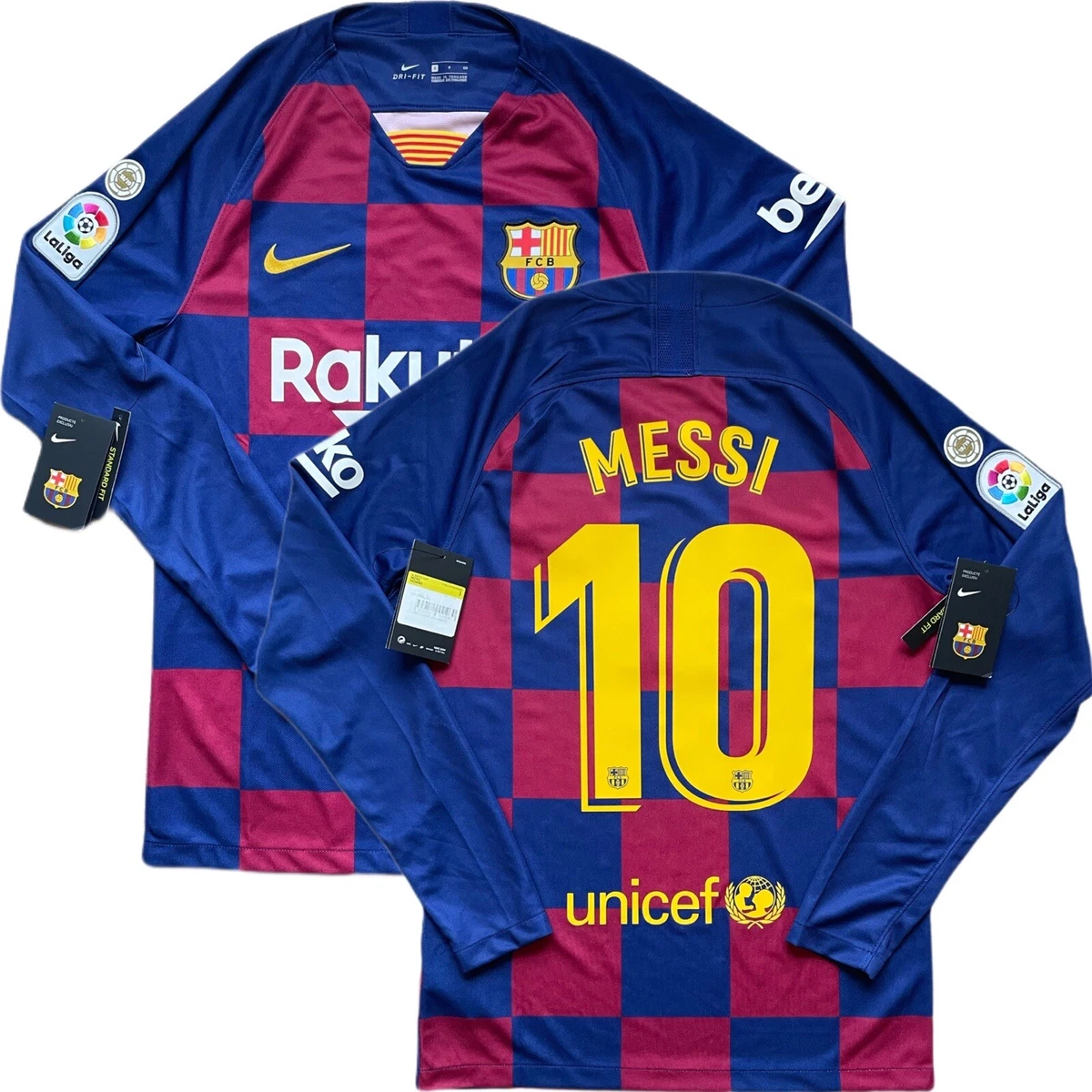 Maillot Rétro Leo Messi FC Barcelone - Jersey Manches Courtes - Neuf